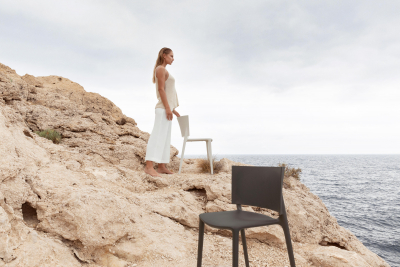Стул пластиковый Vondom Africa Basic полипропилен, стекловолокно слоновая кость Фото 6