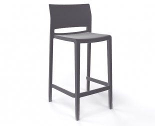 Стул пластиковый полубарный-thumbs-Фото1