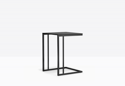 Столик журнальный PEDRALI Side table сталь, компакт-ламинат HPL черный Фото 6