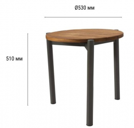 Столик кофейный деревянный-thumbs-Фото3