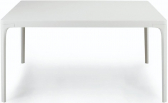Стол металлический обеденный Ethimo Play алюминий белый Фото 1