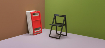 Стул пластиковый складной Enjoy, белый