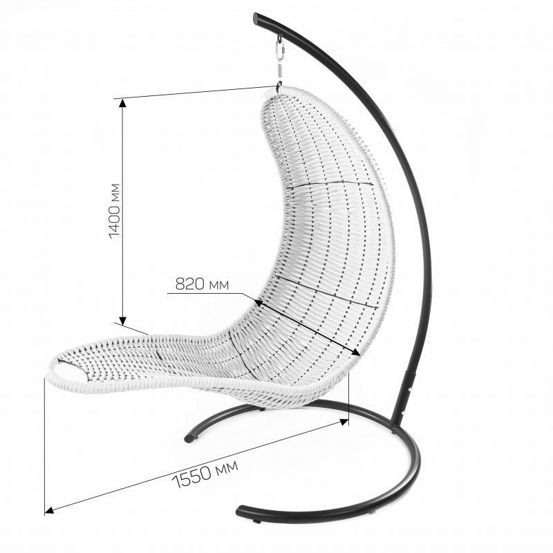 Кресло плетеное подвесное Chaise Lounge