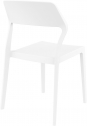 Стул пластиковый Siesta Contract Snow стеклопластик белый Фото 7