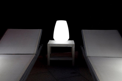 Светильник настольный LED Lantern полиэтилен белый Фото 7