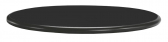 Столешница круглая PEDRALI Laminate PVC Edge ЛДСП, ПВХ черный Фото 1