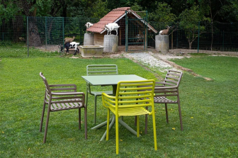 Кресло пластиковое Doga, агава