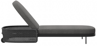 Лежак плетеный с матрасом-thumbs-Фото1