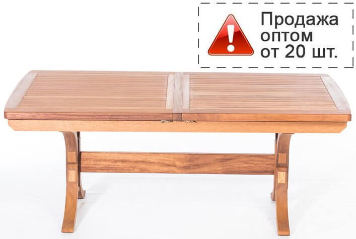 Стол деревянный раздвижной Lotus 160L