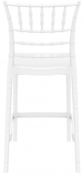 Стул пластиковый полубарный Chiavari Bar 65