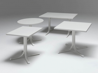 Стол обеденный металлический Table System