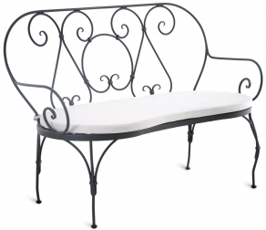 Диван металлический с подушкой-thumbs-Фото1