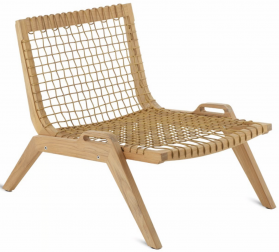 Стул лаунж деревянный плетеный-thumbs-Фото1