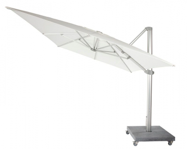 Зонт профессиональный Skyline Design Kingston алюминий, sunbrella серебристый, натуральный Фото 1