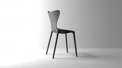 Стул пластиковый Vondom Love Basic полипропилен, стекловолокно черный Фото 13