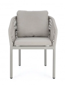 Кресло плетеное с подушками Garden Relax Galdana алюминий, роуп, полипропилен сатурн Фото 3