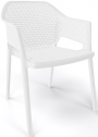 Кресло пластиковое Gaber Minush технополимер белый Фото 4