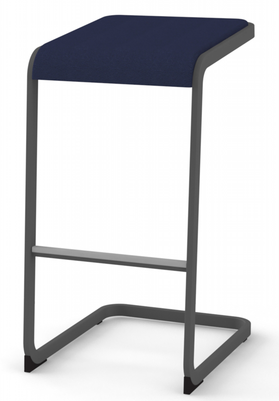 Табурет барный с обивкой C-stool
