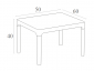 Столик пластиковый журнальный Siesta Contract Sky Side Table пластик красный Фото 2