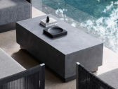 Столик кофейный бетонный SNOC Paxton алюминий, бетон Фото 1