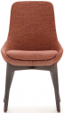 Стул деревянный с обивкой DITRE Linear дерево, сталь, пенополиуретан, ткань Фото 1