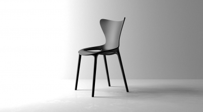 Стул пластиковый Vondom Love Basic полипропилен, стекловолокно черный Фото 20