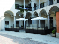 Зонт профессиональный телескопический 2.5х4 м Reflex Telescopico