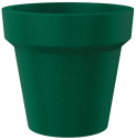 Кашпо пластиковое Arkema Pot M полиэтилен зеленый Фото 1