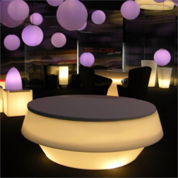 Пуф пластиковый светящийся Gio Puff Lighting
