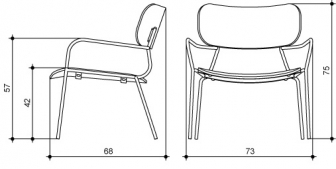 Кресло лаунж деревянное-thumbs-Фото3