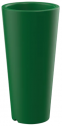 Кашпо пластиковое Arkema Tondo 102 полиэтилен зеленый Фото 1