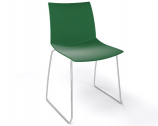 Стул пластиковый Gaber Kanvas S сталь, технополимер зеленый милитари Фото 1