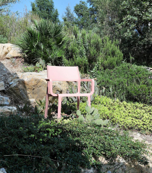 Кресло пластиковое Trill Armchair, розовый