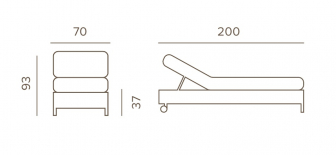 Лежак плетеный с матрасом-thumbs-Фото3