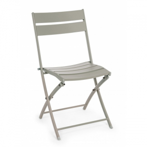 Стул металлический складной Garden Relax Mistral алюминий серый Фото 1