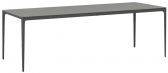 Стол обеденный металлический Grattoni Bahamas алюминий антрацит Фото 1