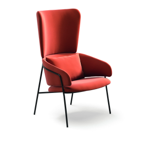 Кресло мягкое с высокой спинкой Arrmet Strike Relax сталь, ткань Фото 9