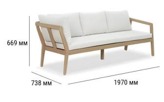 Модуль деревянный трехместный с подушками-thumbs-Фото3