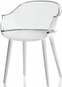 Кресло пластиковое Magis Cyborg поликарбонат белый, прозрачный Фото 1