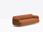 Диван трехместный мягкий PEDRALI Buddy Sofa металл, алюминий, ткань Фото 4