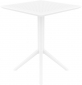 Стол пластиковый складной Siesta Contract Sky Folding Table 60 сталь, пластик белый Фото 18