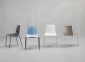 Стул пластиковый Scab Design Zebra Technopolymer 4 legs сталь, технополимер антрацит Фото 5