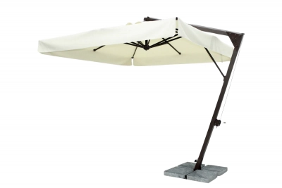 Зонт профессиональный 3х3 м THEUMBRELA SEMSIYE EVI Banana алюминий, полиэстер бежевый Фото 30