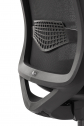 Кресло компьютерное Kastel Key Go нейлон, полипропилен, полиэстер черный, светло-серый Фото 9
