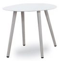 Столик металлический журнальный Felicita Oliver алюминий белый Фото 1