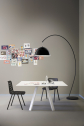 Стол ламинированный PEDRALI Arki-Table Compact сталь, алюминий, компакт-ламинат HPL белый Фото 4