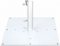 Пластина для фиксации зонта с трубкой Scolaro CP3030BS-BTT45W сталь белый Фото 1