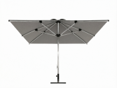 Зонт профессиональный 3.5х3.5 м THEUMBRELA SEMSIYE EVI Avocado алюминий, олефин серебристый, серый Фото 1