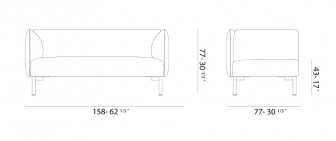 Диван двухместный мягкий-thumbs-Фото3