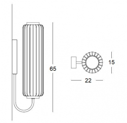 Светильник пластиковый настенный-thumbs-Фото3